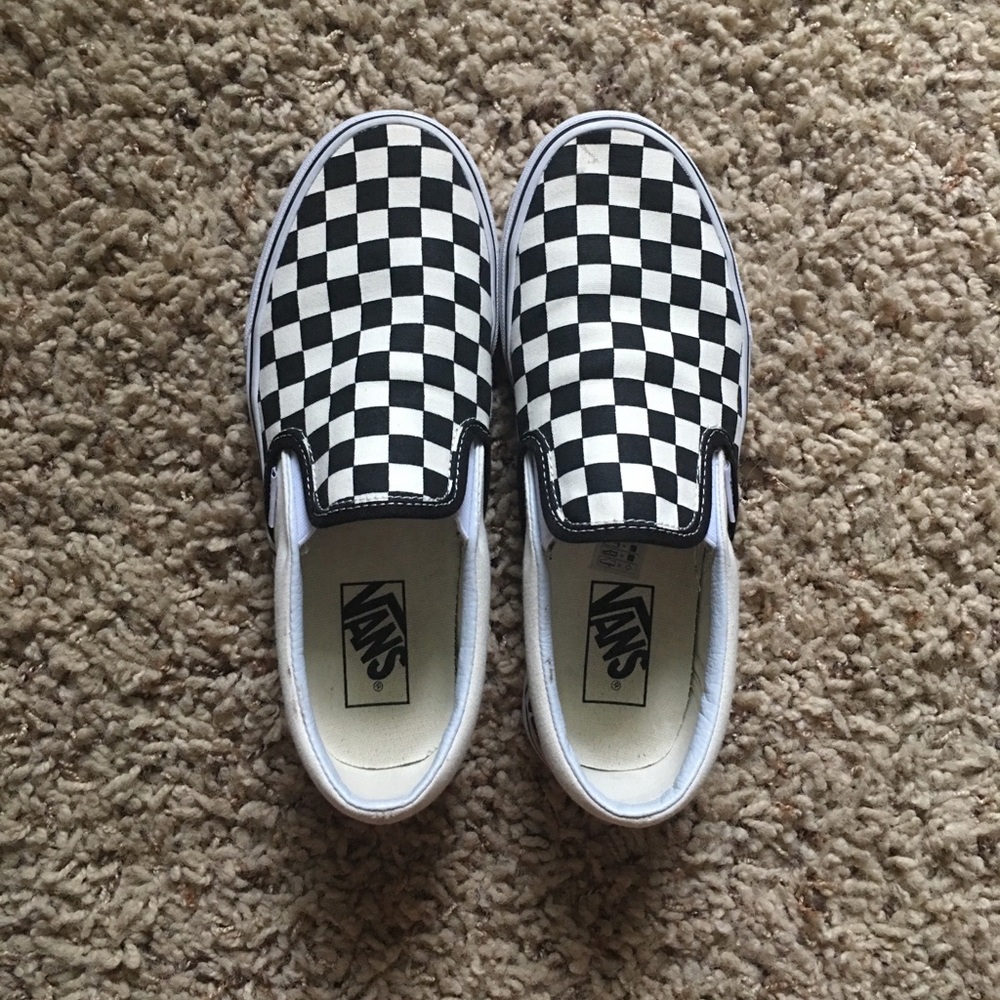 Checkerboard Vans New